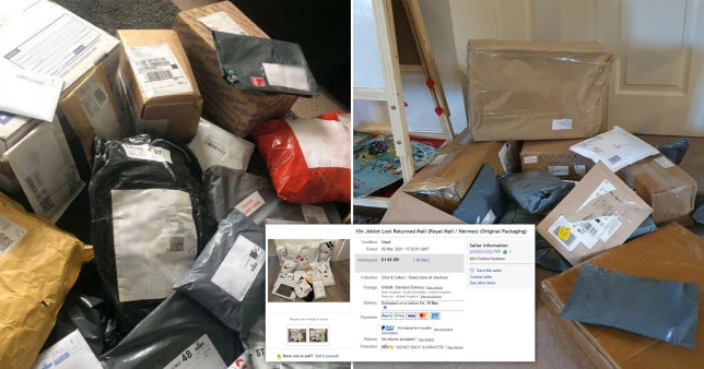 Az emberek „eltűnt”, meg nem érkezett, vagy visszaküldött csomagjait árulják eBayen Nagy-Britanniában 3
