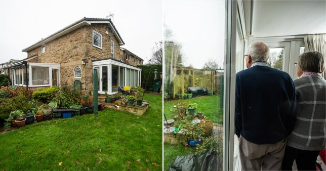 Ilyen is csak Angliában lehet: A házaspár otthona 2. de a kert meg már 3. készültségi szint alá esik 5