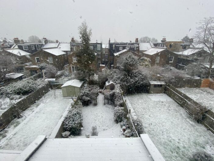 Szakad a hó Londonban és Nagy-Britannia több másik területén is 9