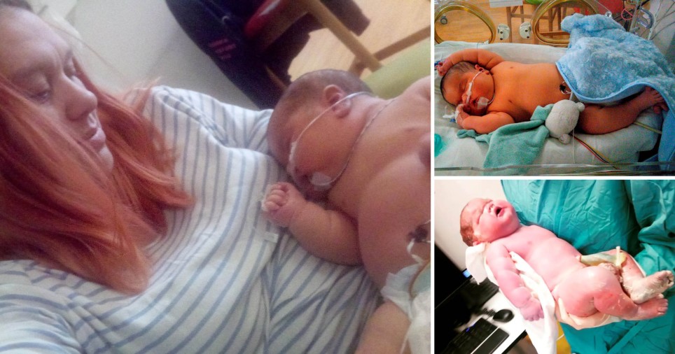 „Óriásbabát” szült egy nő Nagy-Britanniában: a „kis” jövevény a valaha volt 3. legnagyobb újszülött az országban 4