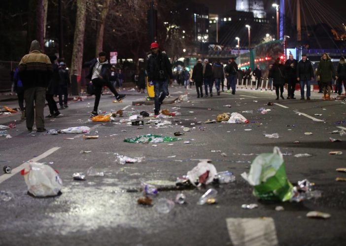 A 2018-as angliai szilveszter képekben