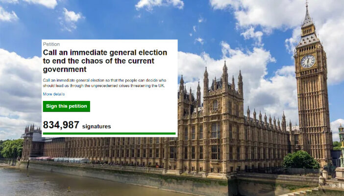 Elképesztő sebességgel gyűlnek a szavazatok, már közel 1 millió ember követeli a parlamenti választásokat Nagy-Britanniában 3