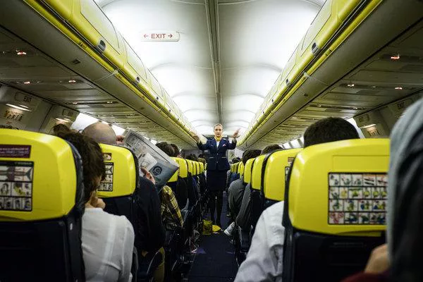 Ökölharc, és káosz a Ryanair Nagy-Britanniából indított járatán 2