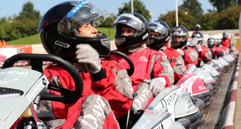 gokart Angliában 2