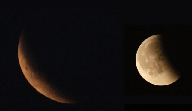 A tegnapi vérhold és teljes holdfogyatkozás képekben