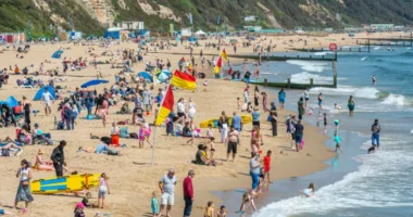 Végre érkezik a meleg nyárias idő Nagy-Britanniába, már csak pár napot kell várni