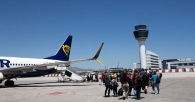 Vagy 50 utas lemaradt a Ryanair londoni járatáról az új határellenőrzési rendszer miatt