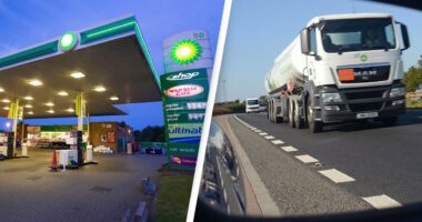 Anglia kamionsofőr munka