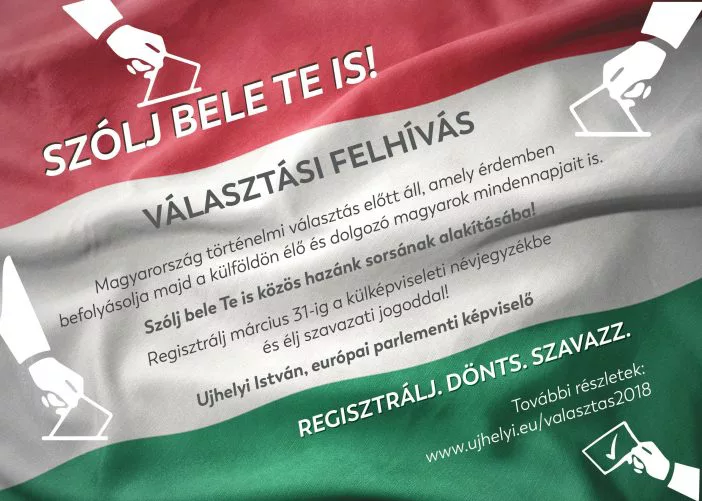 Az angliai magyarságot is szavazásra buzdítja az Európai Parlament magyar képviselője