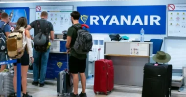 Figyelmeztetést adott ki a Ryanair a Nagy-Britanniából és az oda utazóknak az időjárási körülmények miatt