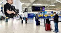 Terrorgyanús személyt tartóztattak le a londoni Stansted reptéren mielőtt repülőgépre szállt volna 2