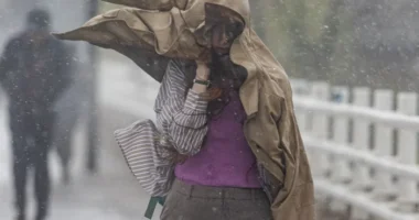 Szélvihar-riasztás: Viharos időjárás várható az Egyesült Királyságban