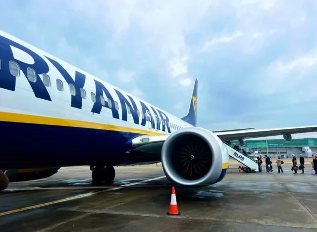 Súlyosan megsérült egy Ryanair repülőgép 181 utassal a fedélzetén a Stansted repülőtéren