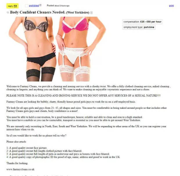 Óránként £50-ot fizető takaritói állásra keresnek embereket, egyetlen „apró” feltétellel 4