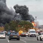 Hatalmas tűz Anglia egyik legszebb városában