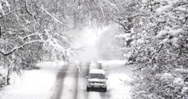 Jelentős mennyiségű hóval és jéggel indul az új év Nagy-Britannia nagy részén - itt van hol és mikor