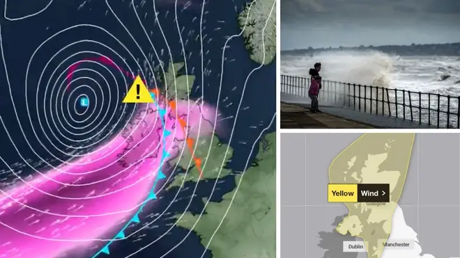 Órákon belül eléri Nagy-Britannia partjait az Ashley vihar helyenként 120km/órás széllökésekkel 5