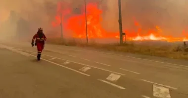 Hatalmas tűz ütött ki Északkelet-Londonban
