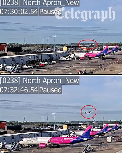Hajszálon múlt a katasztrófa a lutoni repülőtéren egy Wizz Air járaton - 168 ember volt a gépen