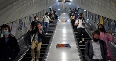 London metró közlekedés baleset