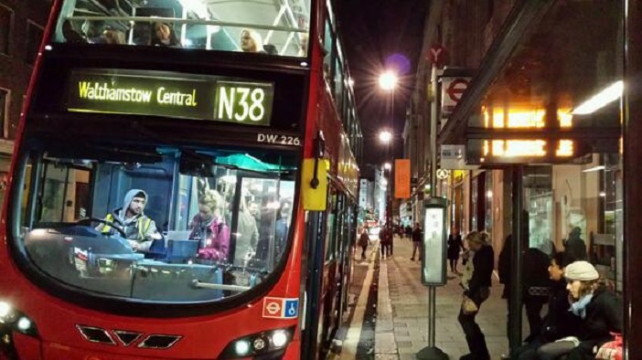 Az esti és éjszakai buszok menetrendje és útvonala is változni fog Londonban 2