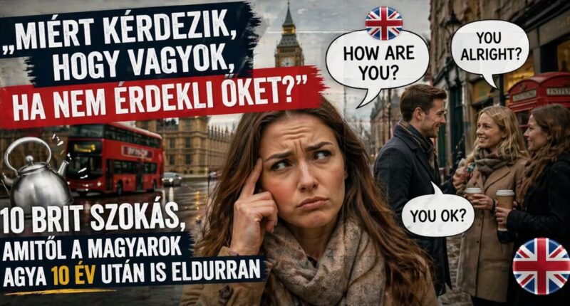 „Miért kérdezik, hogy vagyok, ha nem érdekli őket?” – 10 brit szokás, amitől a magyarok agya 10 év után is eldurran