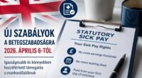 Jelentősen változtak a betegszabadság szabályai Nagy-Britanniában
