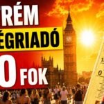 Figyelem! Extrém „vörös” hőségriadó Angliában – 40 fok és akár életveszélyes körülmények jöhetnek szerdától