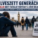 Súlyos a válság Nagy-Britanniában: 1 milliónál is több fiatal maradhat munka nélkül