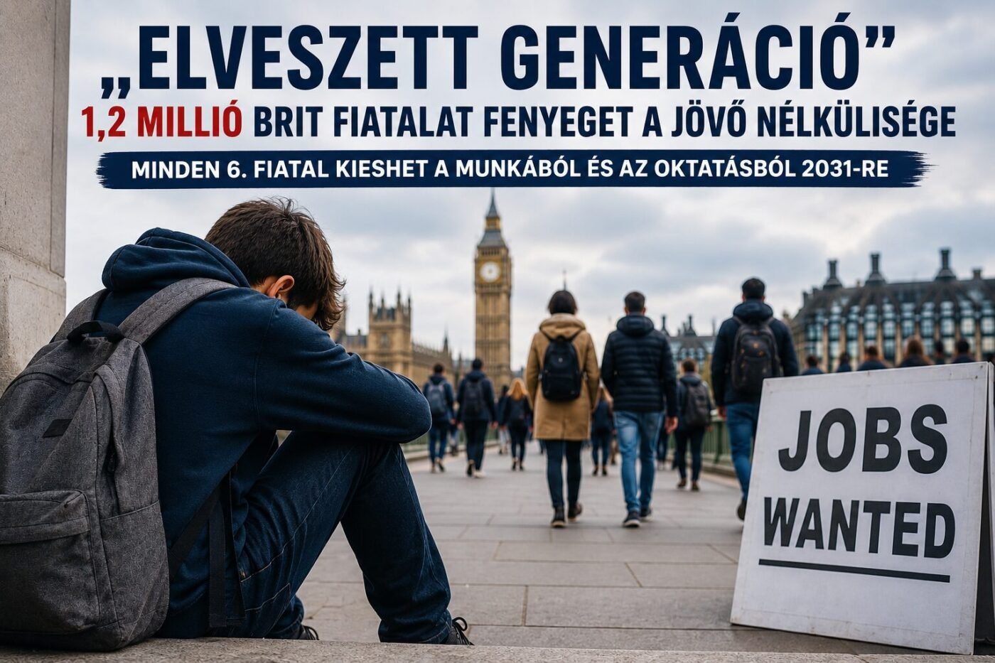 Súlyos a válság Nagy-Britanniában: 1 milliónál is több fiatal maradhat munka nélkül Súlyos a válság Nagy-Britanniában: 1 milliónál is több fiatal maradhat munka nélkül