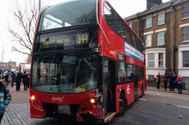 Clapham bus crash 3 - credit @CityJohn