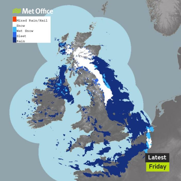 Újabb havazás, és -10 fokos hideg érte el Nagy-Britannia számos területét 4