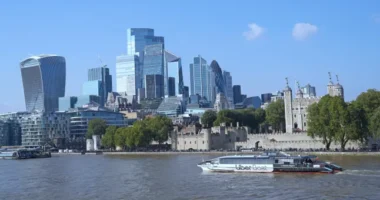 A legnépszerűbb helyek listája, ahová az emberek Londonból költöznek 2024-ben