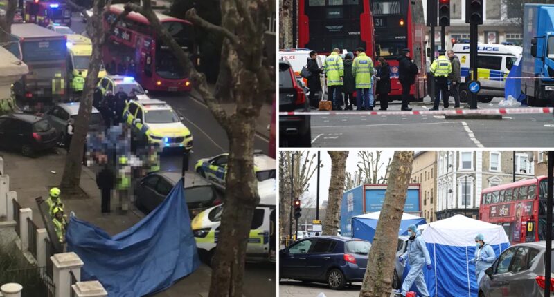 Kocsijával gázolt agyon egy támadót egy férfi, miközben az épp egy nőt késelt az utcán Londonban 1