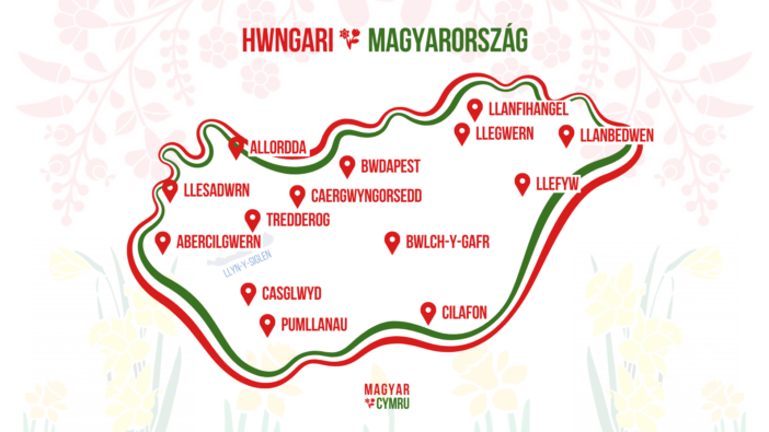 Ilyen lenne a legismertebb magyar városok neve walesi nyelven 3