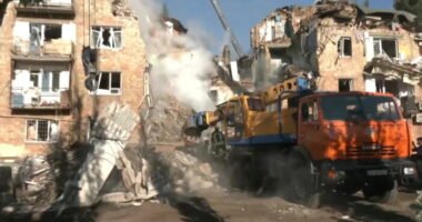 Rakétatámadás érte a British Council épületét is Kijevben - 18 halott köztük gyerekek is