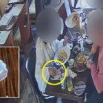 Üvegszilánkot csempésztek az ételbe egy angliai étteremben, hogy ne kelljen fizetni – videó buktatta le a párt