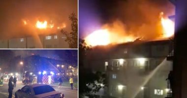 Kigyulladt egy lakótömb London egyik a magyarok által sűrűn lakott környékén