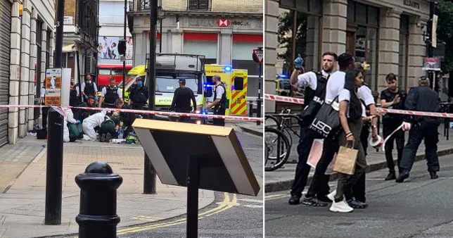 Fényes nappal, a járókelők szeme előtt szúrtak le egy tinédzsert Londonban az Oxford streeten