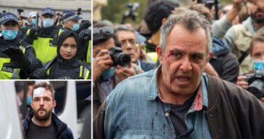 Összecsaptak a rendőrök és a koronavírus ellen tüntetők Londonban