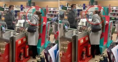 Maszk nélkül akart vásárolni, majd leköpte a pénztárost és azt kiáltotta „halott vagy”