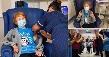 Elkezdődött: egy angliai 90 éves nő az első a világon, aki megkapta a Pfizer vakcinát