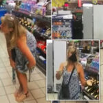 A tangáját húzta a fejére egy nő, mikor rászóltak, hogy nem visel maszkot