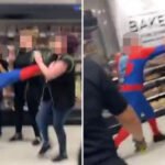 Pókembernek öltözve verte össze a szupermarket alkalmazottait egy férfi Londonban