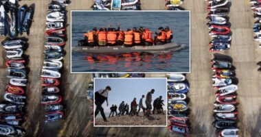 Özönlenek az illegális bevándorlók Nagy-Britanniába