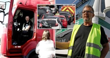 teherautó sofőr üzemanyag válság