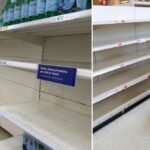Pánikvásárlás UK: egyre több termék hiányzik a polcokról, és sokan már most karácsonyra „pánikvásárolnak”
