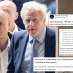 „Boris Johnsonnak lehet, hogy mennie kell, ha kiderül, hogy hazudott a képviselőknek” – Raab