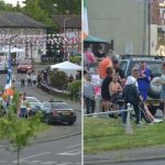 Reggelig buliztak az emberek kint az utcán Angliában, miközben a rendőrök egyre tehetetlenebbek