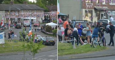 Reggelig buliztak az emberek kint az utcán Angliában, miközben a rendőrök egyre tehetetlenebbek